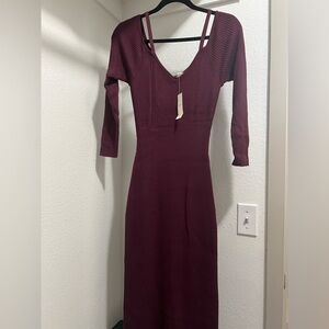 Abercrombie & Fitch Knitted Bodycon Dress